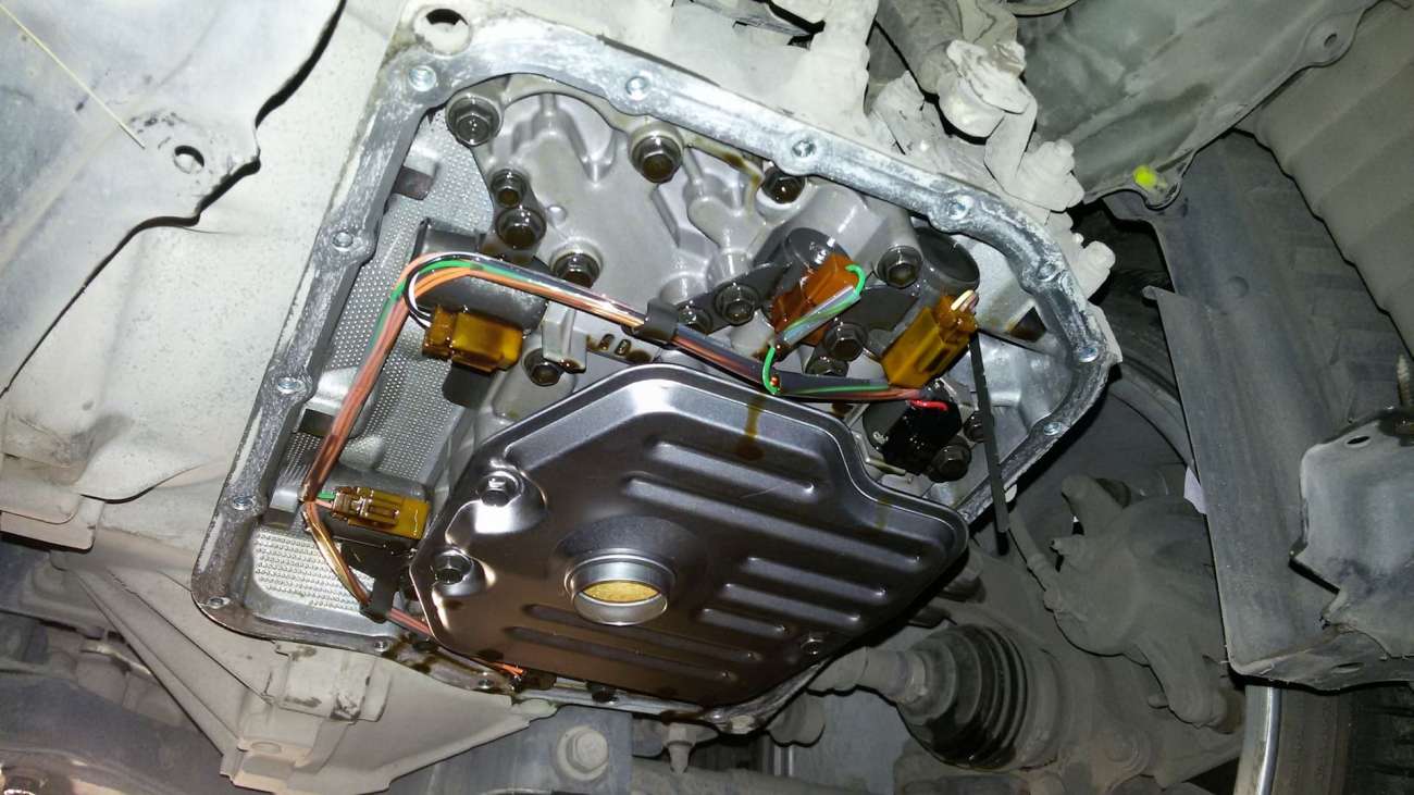 Замена масла в АКПП (коробке автомат) Hyundai Хендай